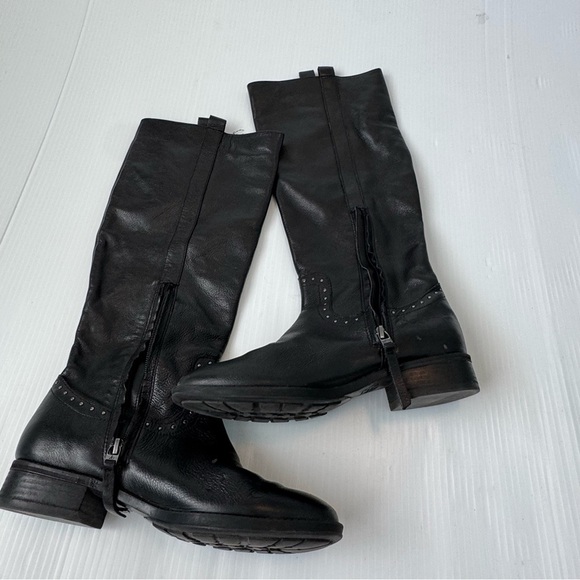 Sam Edelman Prina studded Elegant Black Knee-High Boots - Picture 11 of 14